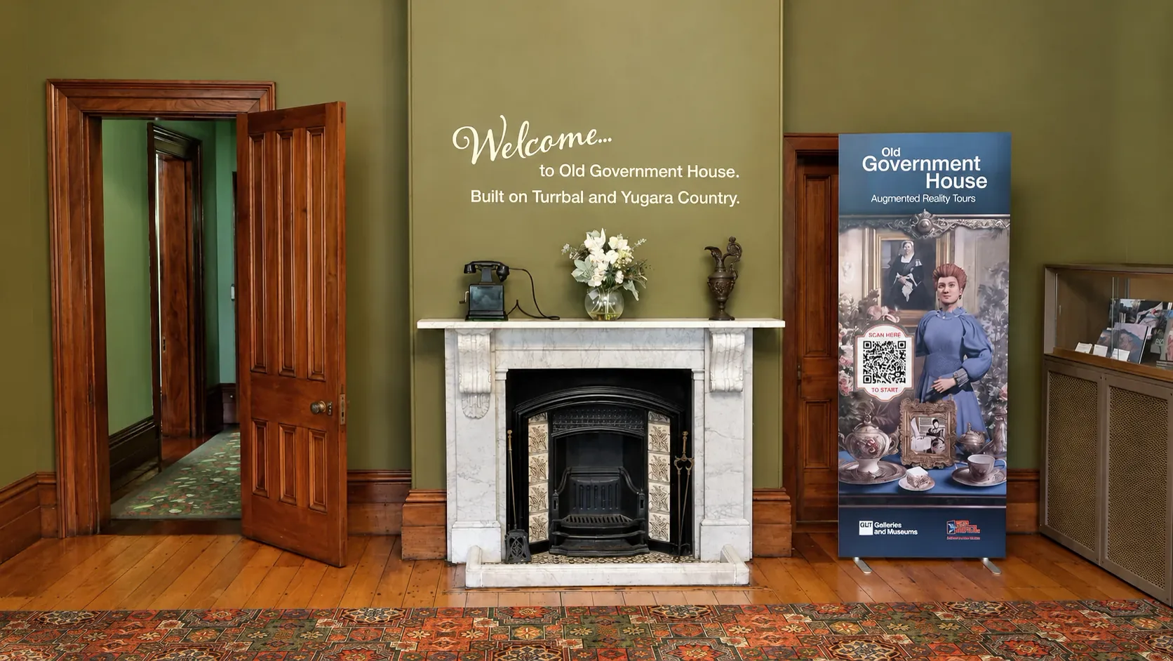 Old Government House AR tour banner image.